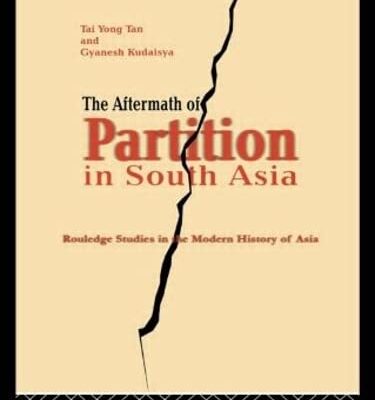 The Aftermath of Partition in South Asia