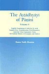 The Astadhyayi of Panini (Vol. VI)