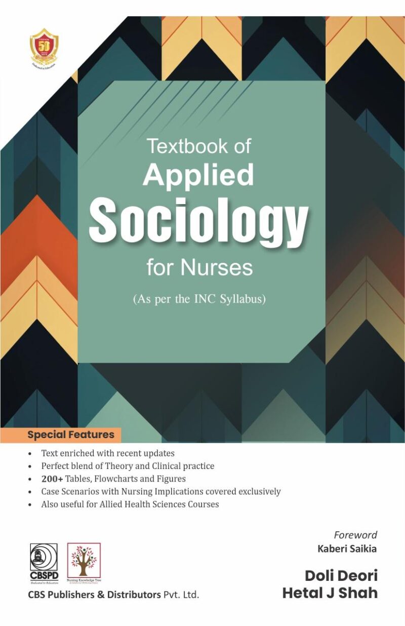 Textbook of Applied Sociology for Nurses (PB 2025)