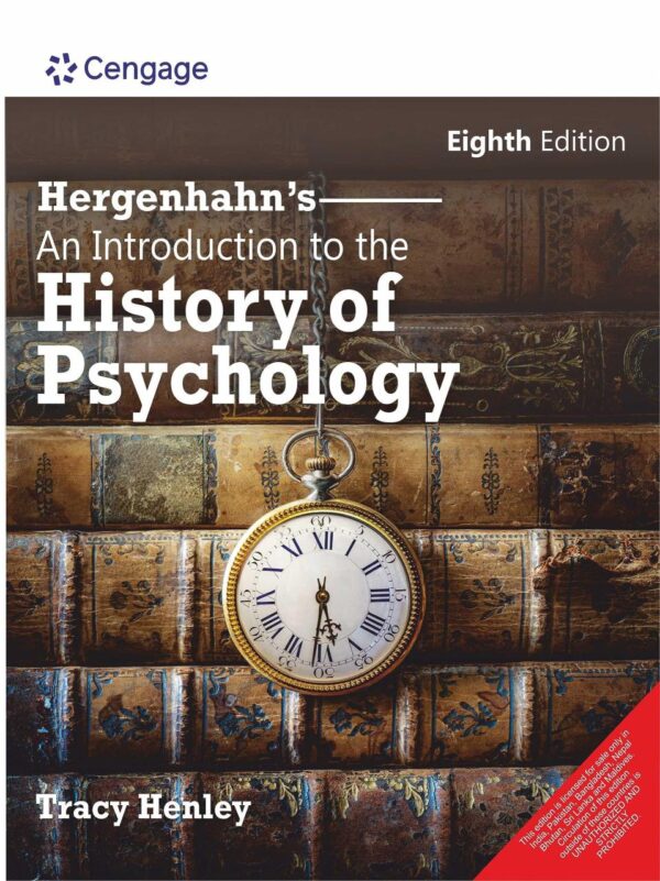 Hergenhahn’s An Introduction to the History of Psychology, 8th Edition