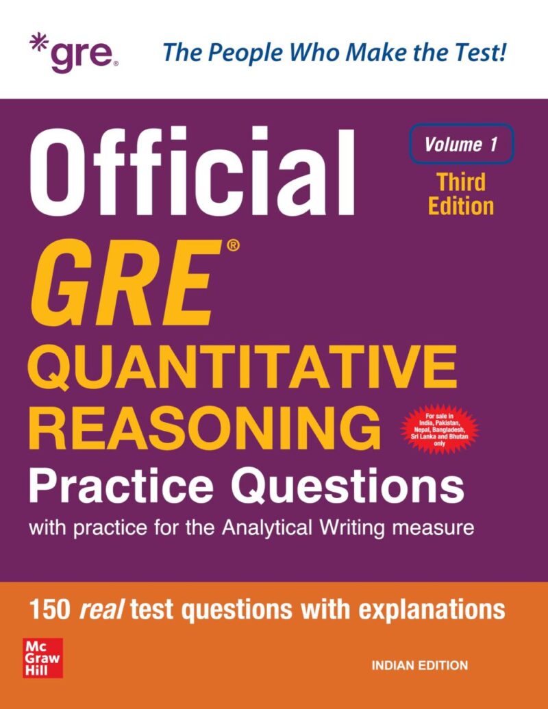 OFFICIAL GRE QUANTITATIVE REASONING PRACTICE QUES.VOL.1
