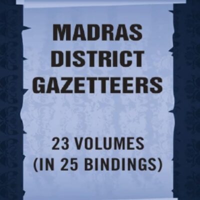 Madras District Gazetteers 23 Vols. Set in 25 Bindings