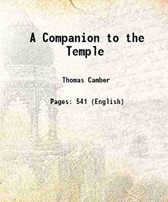 A Companion to the Temple 1676 [Hardcover]