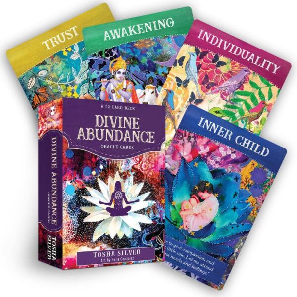 Hay House Inc. Divine Abundance Oracle Card Game: A 51-Card Deck For All Ages