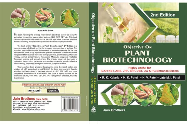 Objective on Plant Biotechnology