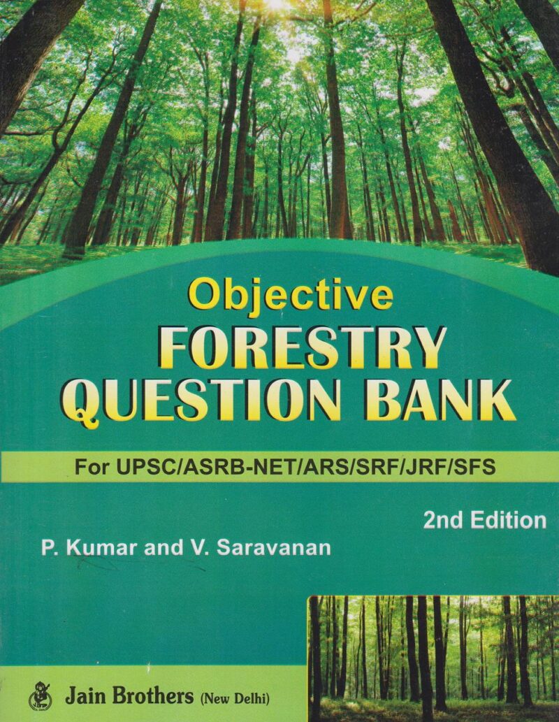 Objective Forestry Question Bank For upsc/asrb-net/ars/srf/jrf/sfs