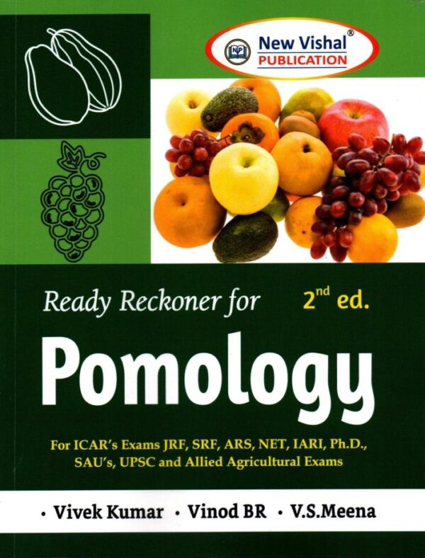 Ready Reckoner for Pomology For ICAR’s Exams By Vivek Kumar (2nd Edition) - 9788193613337 - New Vishal Publications