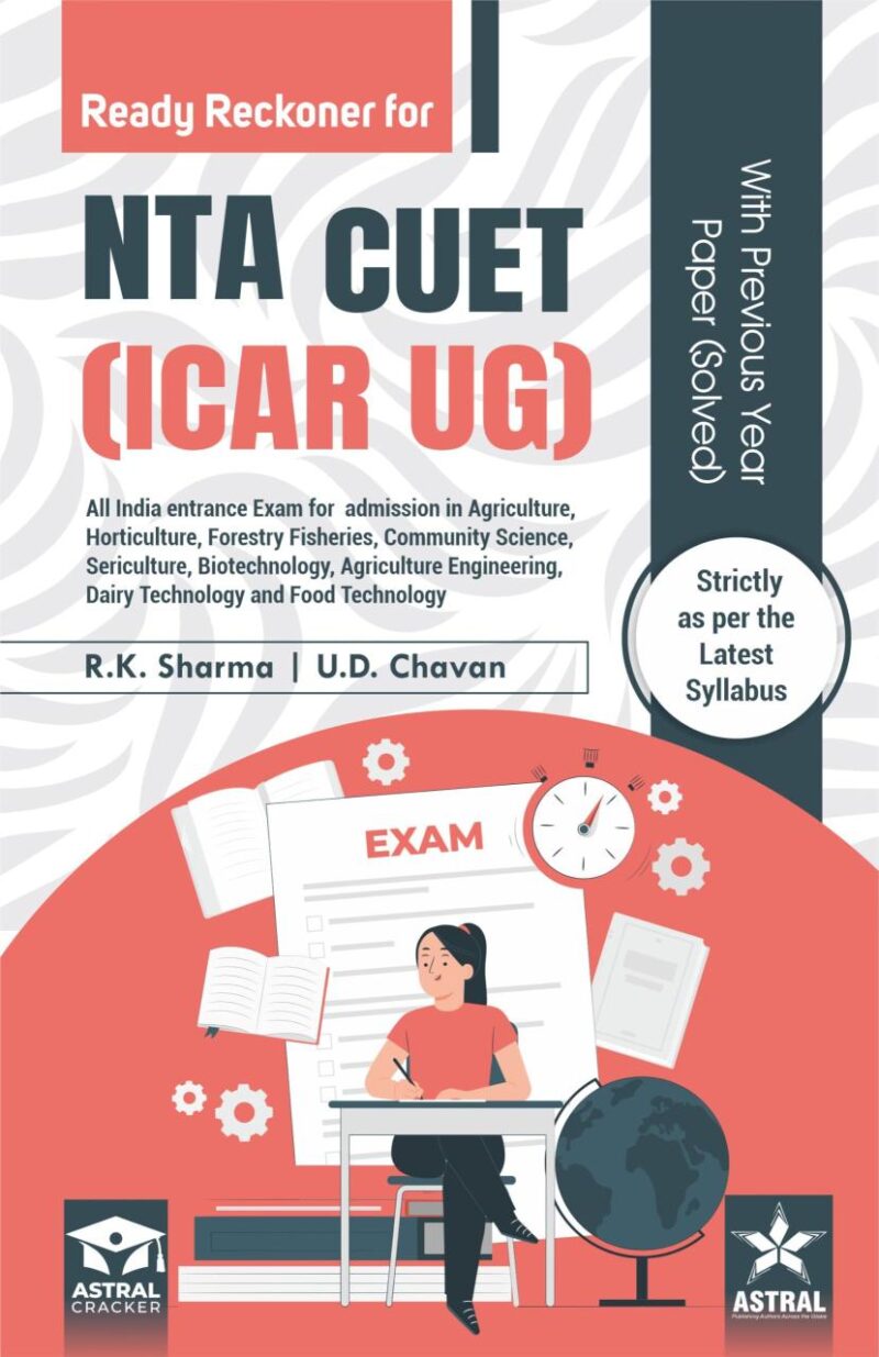 Ready Reckoner for NTA CUET (ICAR UG) with Previous Year Paper (Solved)