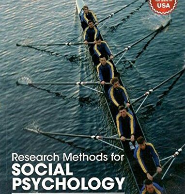 RESEARCH METHODS FOR SOCIAL PSYCHOLOGY 2ND EDITION