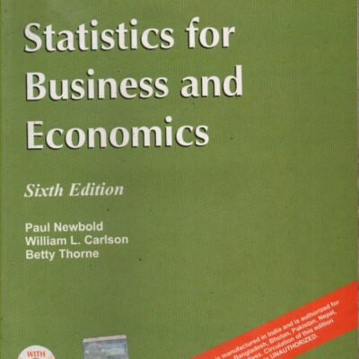 STATISTICS FOR BUSINESS AND ECONOMICS W/CD