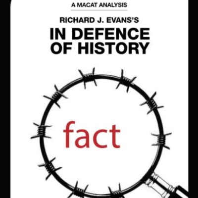 An Analysis of Richard J. Evans's In Defence of History