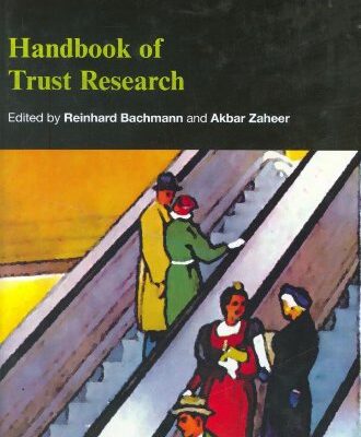 Handbook of trust research (Research Handbooks in Business and Management series)
