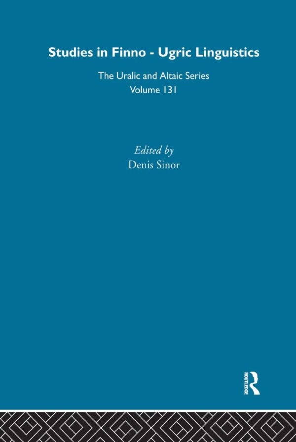 Studies in Finno-Ugric Linguistics