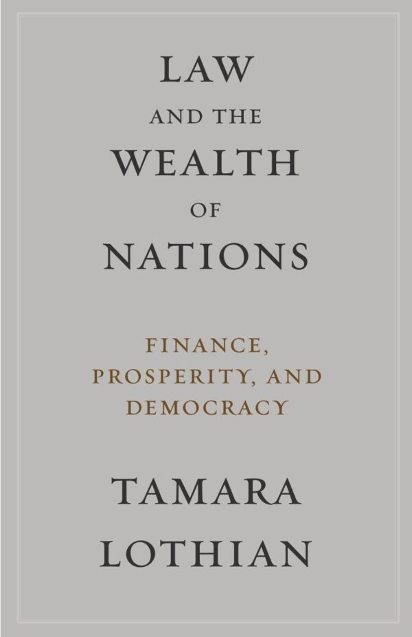 Law and The Wealth of Nations: Finance