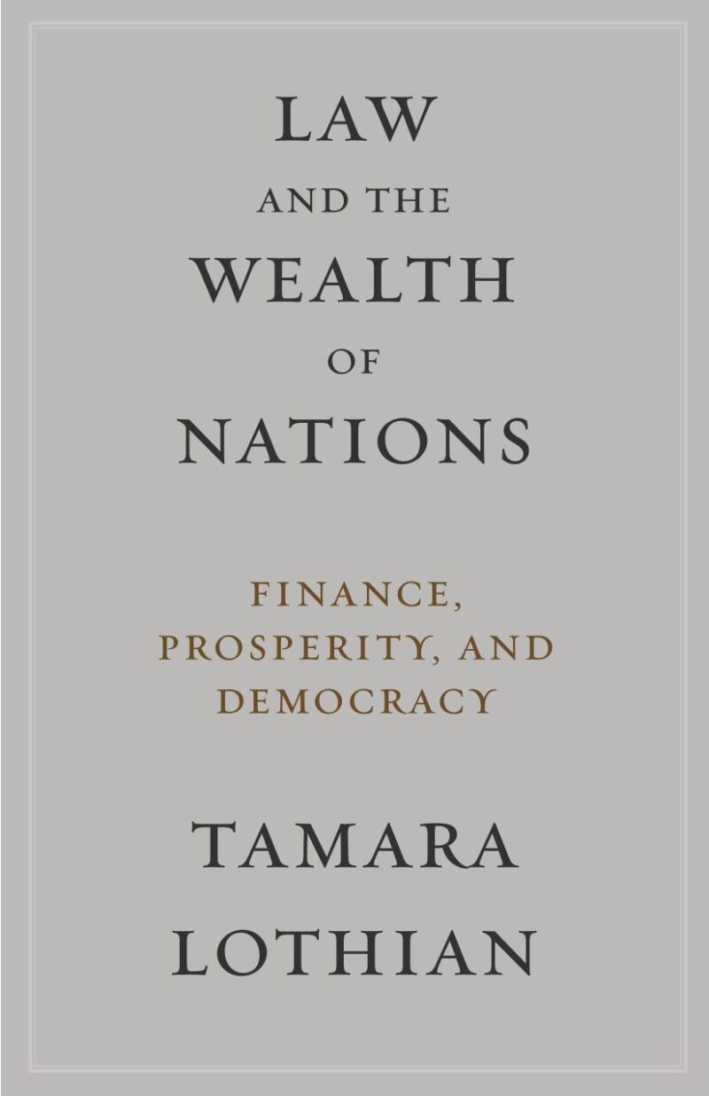 Law and The Wealth of Nations: Finance