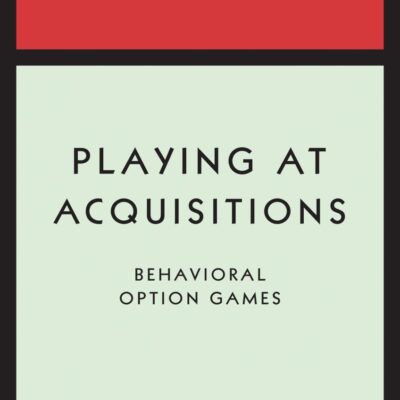 Playing at Acquisitions: Behavioral Option Games