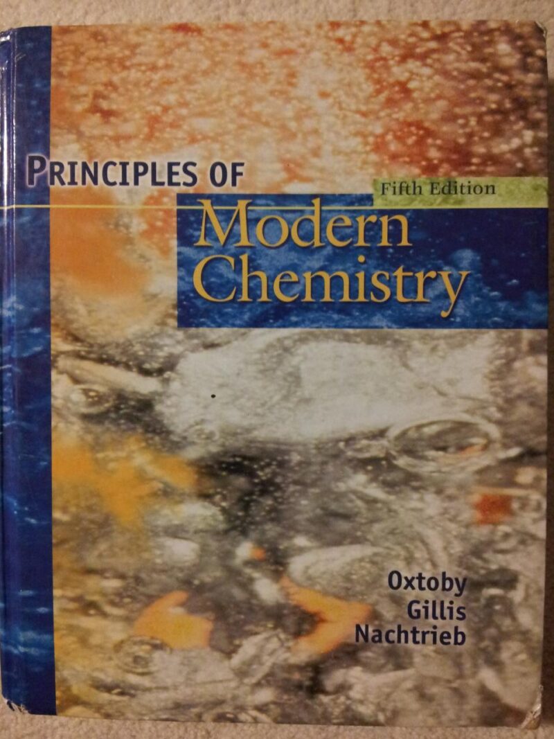 Principles of Modern Chemistry