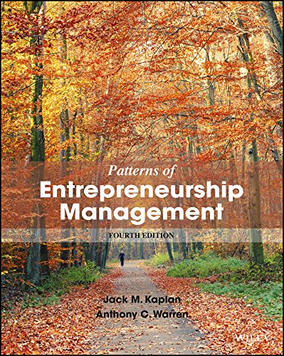 PATTERNS OF ENTERPRENEURSHIP MANAGEMENT