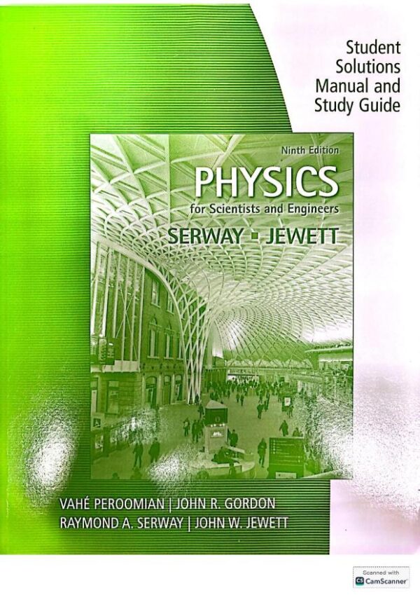 PHYSICS FOR SCIENTISTS AND ENGINEERS
