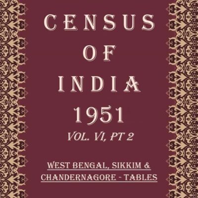 Census of India 1951: Calcutta City Volume Book 23 Vol. VI