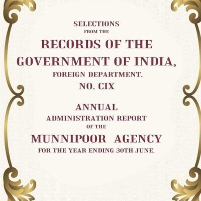 Selections From The Records of the Government of India
