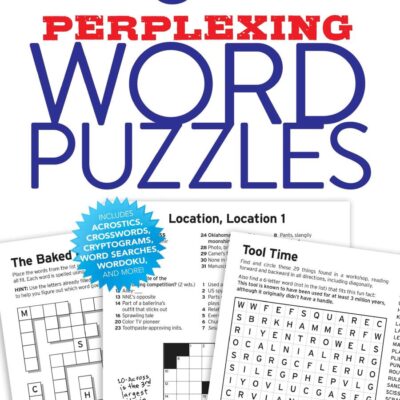 Creative Brain Games Perplexing Word Puzzles: Create Over 30 Magical Miniatures!