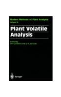 Plant Volatile Analysis Modern Methods Of Plant Analysis (Pb 2009)