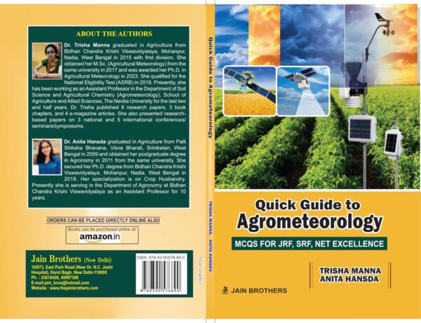 Quick Guide to Agrometeorology : MCQs For JRF