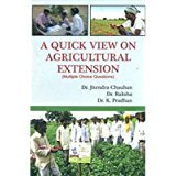 A Quick View on Agricultural Extension (Multiple Choice Question)