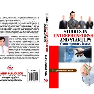 STUDIES IN ENTREPRENEURSHIP AND STARTUP