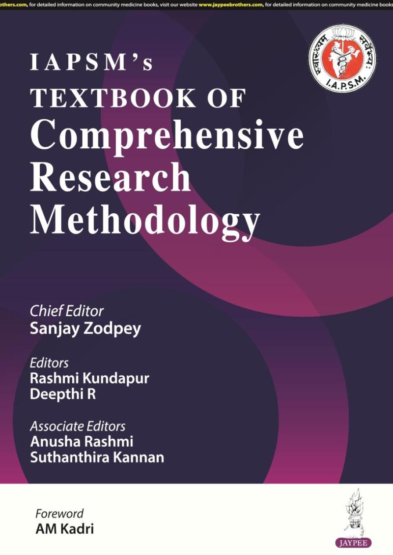 IAPSM'S TEXTBOOK OF COMPREHENSIVE RESEARCH METHODOLOGY
