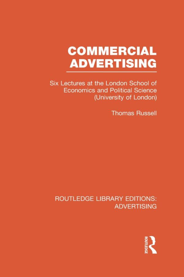 Commercial Advertising (Routledge Library Editions: Advertising)
