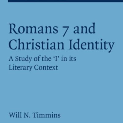 Romans 7 and Christian Identity: A Study of the ‘I' in its Literary Context: 170 (Society for New Testament Studies Monograph Series