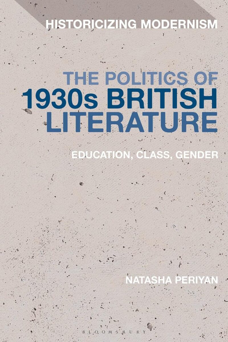 The Politics of 1930s British Literature: Education