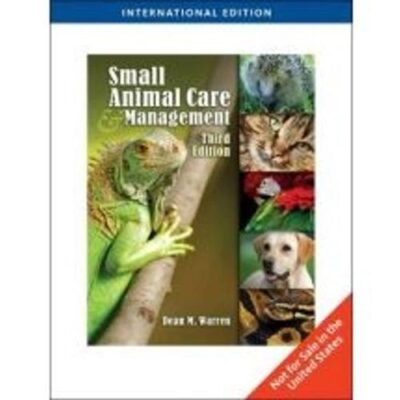 Small Animal Care and Management