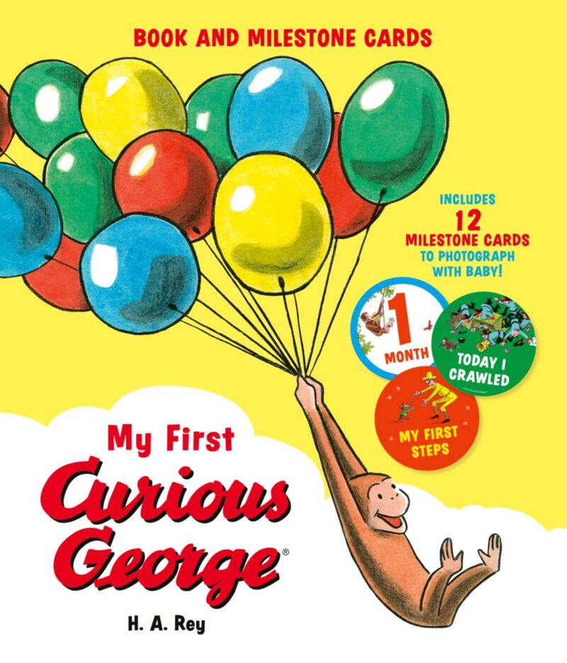 My First Curious George (Book And Milestone Cards)