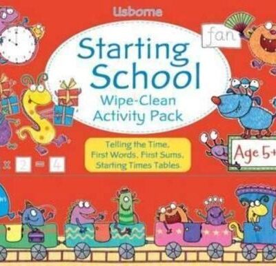 Starting School Wipe-Clean Activity Pad 5+