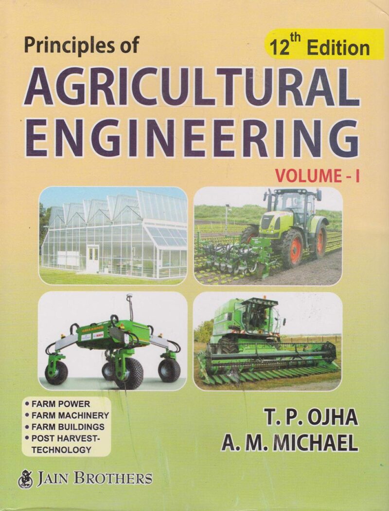 Principal Of Agricultural Engg.Vol -I