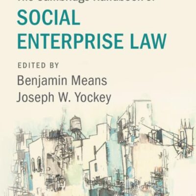 The Cambridge Handbook of Social Enterprise Law