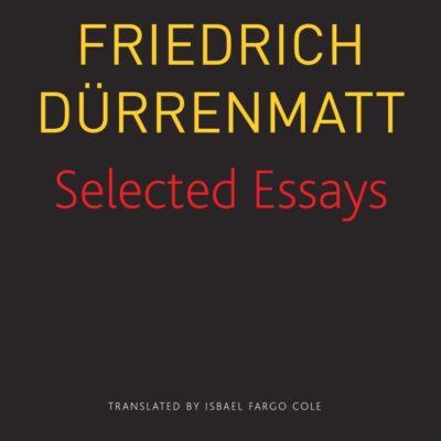 Selected Essays (Seagull German Library)