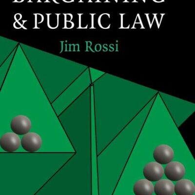 Regulatory Bargaining and Public Law