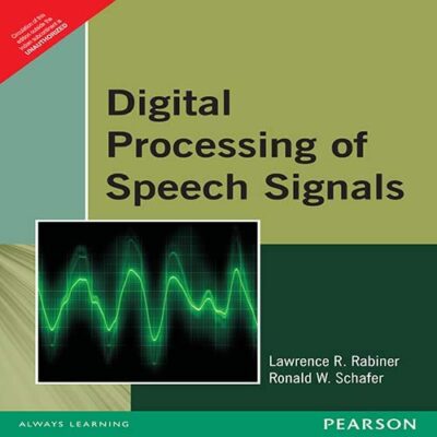 Digital Processing of Speech Signals