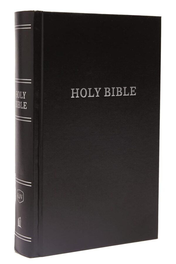 Kjv Pew Bib Lp Hardcover Black Red Lette