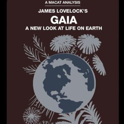 AN ANALYSIS OF JAMES E. LOVELOCK'S GAIA: A NEW LOOK AT LIFE ON EARTH ()
