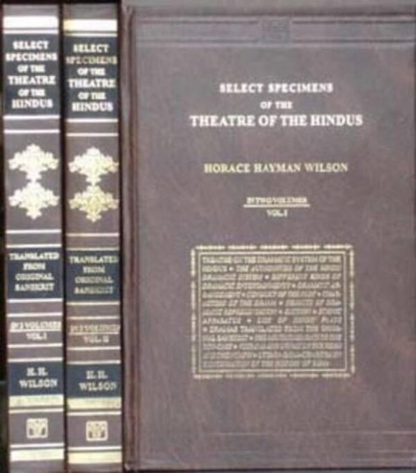 Select Specimens of the Theatre of the Hindus - 2 Vols.