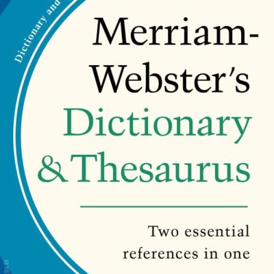 Merriam-Webster's Dictionary and Thesaurus
