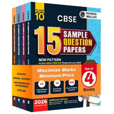 PW CBSE sample paper class 10 2025-26 Combo Set (Science