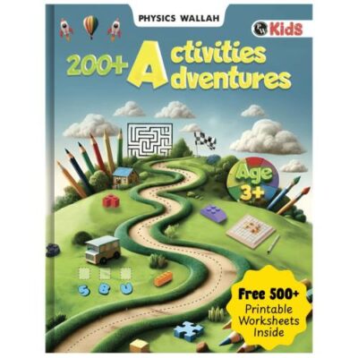 Activities Book for Kids Aged 3+ Years Old | Free 500+ Printable Activities with Parenting Tips | 200+ Adventure Activities | Puzzles