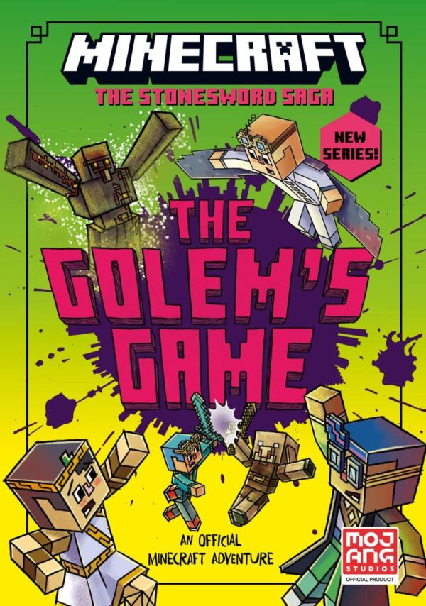 MINECRAFT: The Golem’s Game: Official illustrated children’s gaming fiction series – perfect for fans of A Minecraft Movie and kids aged 6, 7, 8 & 9!