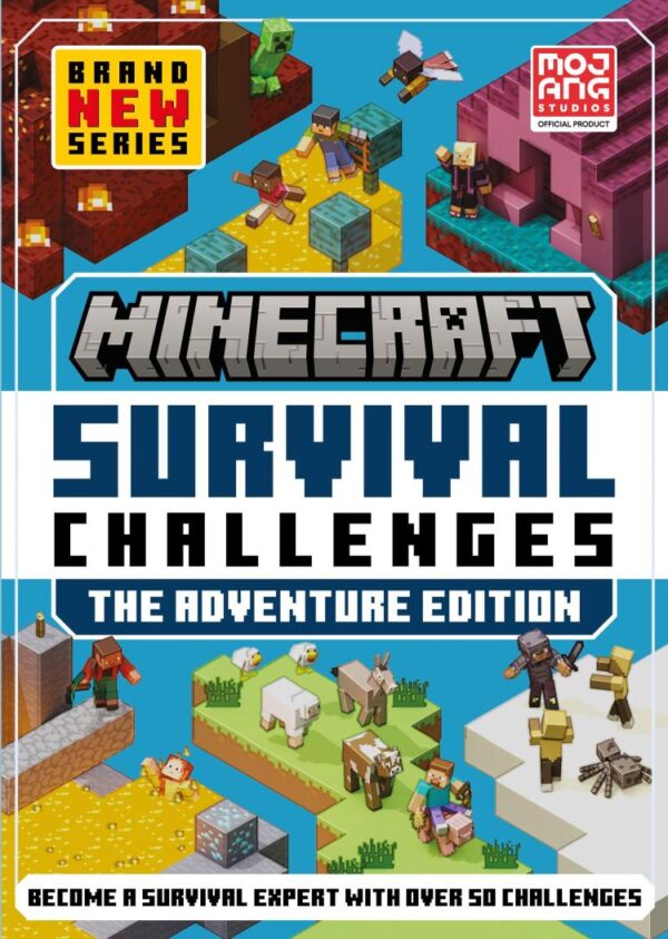 Minecraft Survival Challenges: An official Minecraft illustrated guide with over 30 exciting new ways to play and build in the game for 2025. Perfect for beginners, children and all gaming fans!